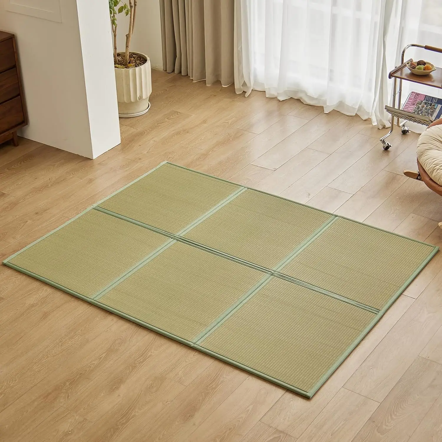 Tatami Mat Rush - Natuurlijke Rush Grass Vloer Tatami Mat,