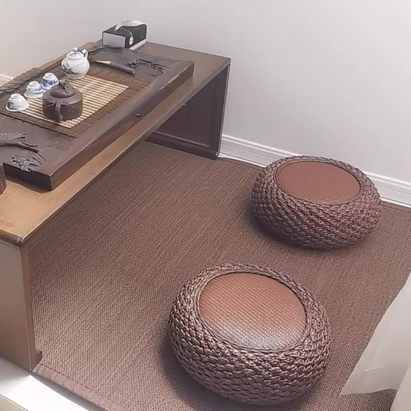 Tatami Mat Rush - Home Verdikt zitkussen Geweven rotan Tatami