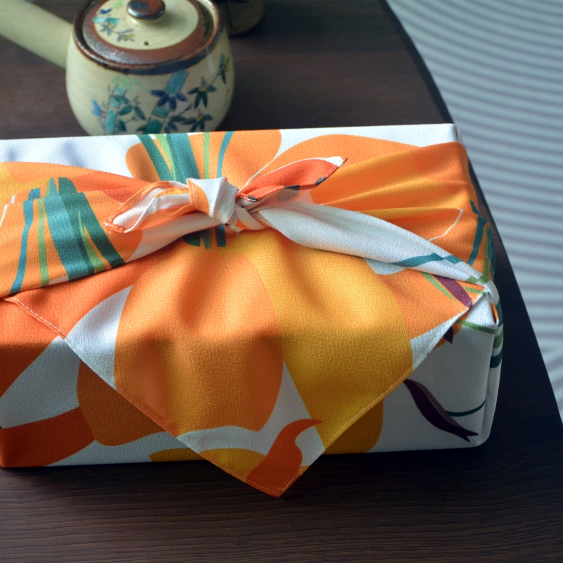 Furoshiki Wrap Cloth - Multifunctionele 70x70cm Furoshiki wikkel, Japanse lunchboxhoes,