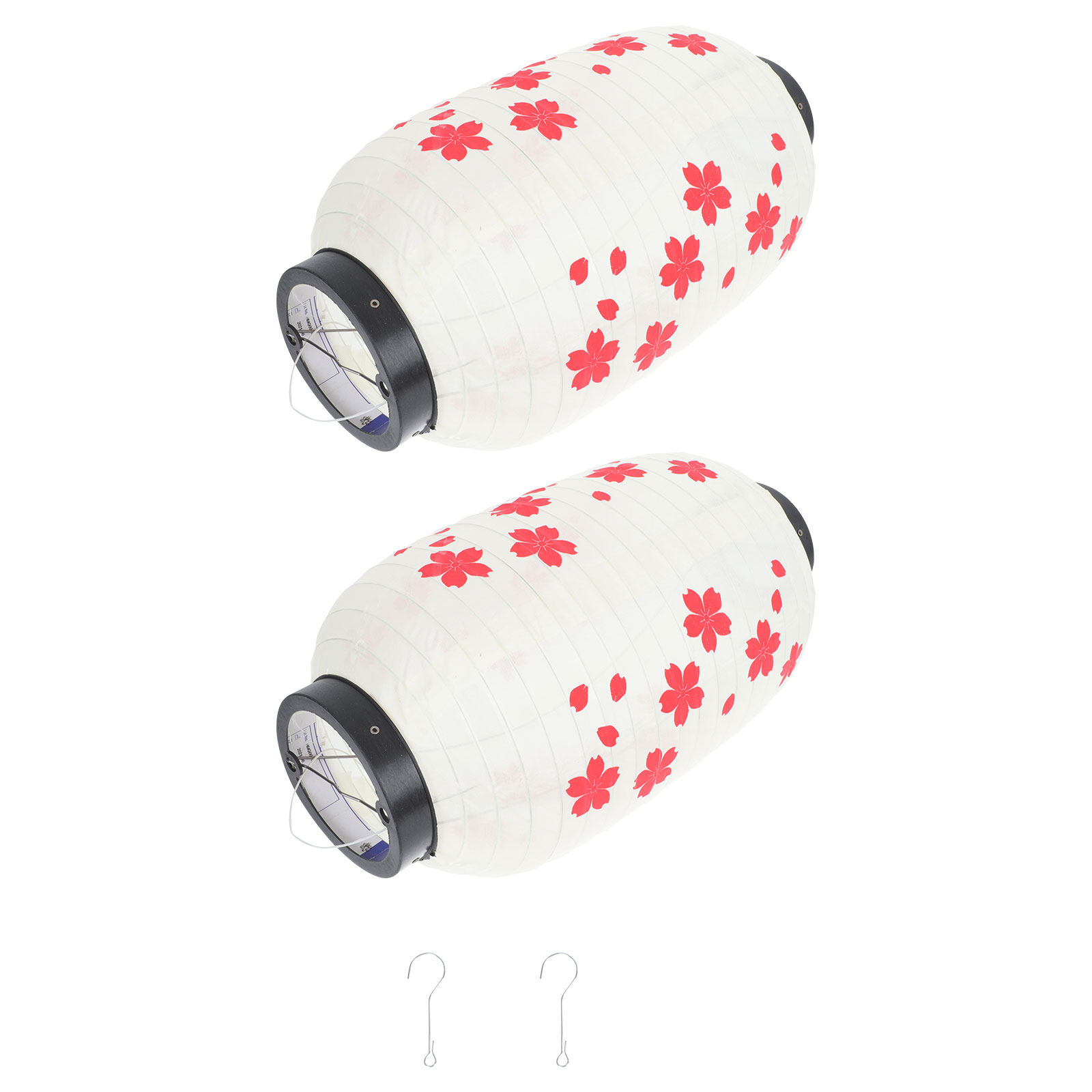 Japanese Lantern Paper - 2 stuks Japanse stijl lantaarns, rode