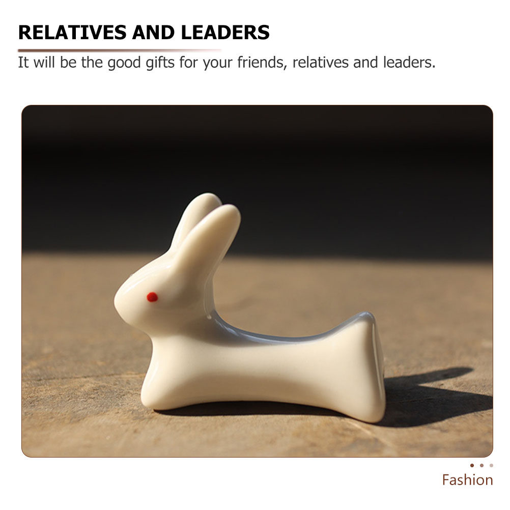 10 stuks cartoon konijn kerami - Chopstick Rest Ceramic recensie en prijs