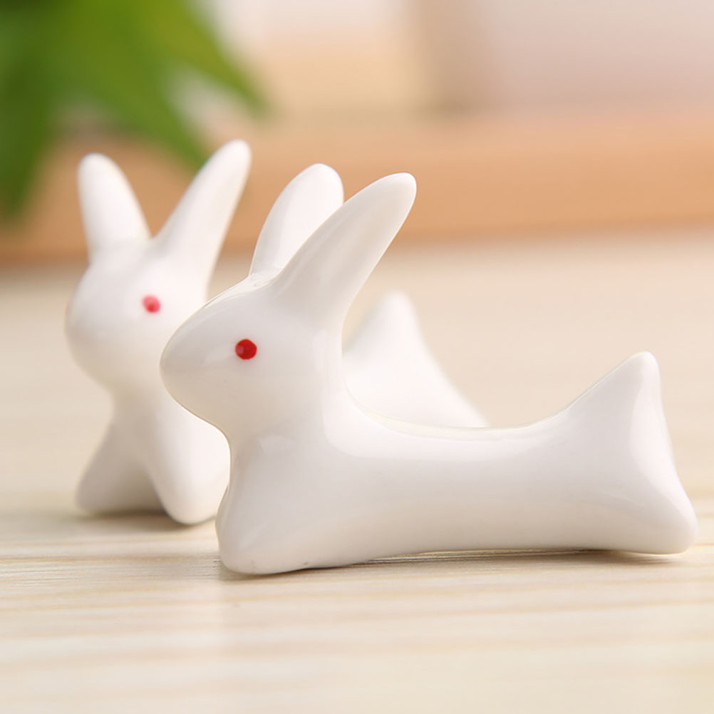 10 stuks cartoon konijn kerami - Chopstick Rest Ceramic recensie en prijs