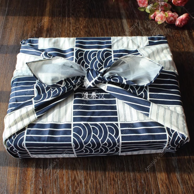 Japanse stijl Furoshiki inpakd - Furoshiki Wrap Cloth recensie en prijs