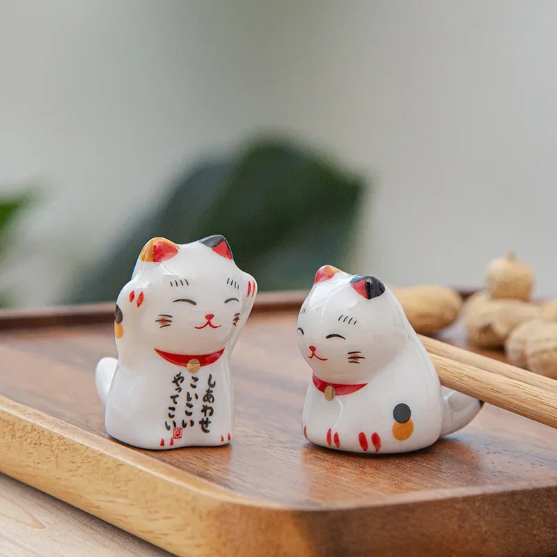 1 Pcs Japanse Lucky Cat Kerami - Chopstick Rest Ceramic recensie en prijs