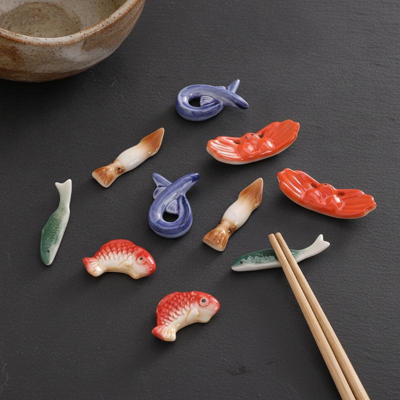 Visvormige keramische stokjesh - Chopstick Rest Ceramic recensie en prijs