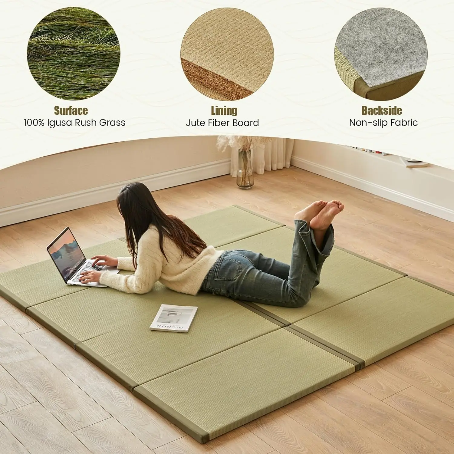 Japanse Tatami Mat, opvouwbare - Tatami Mat Rush recensie en prijs